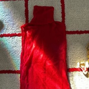 helmut lang sleeveless turtleneck